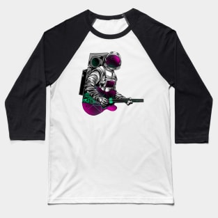 astronaut playing guitar Baseball T-Shirt